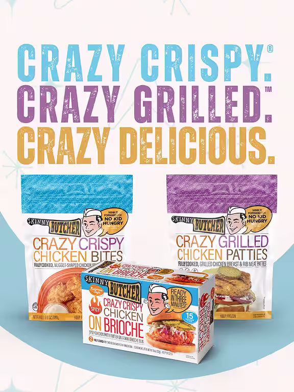 What more can we say? Drop a ♨️ if you’ve tried our new Crazy Grilled™ lineup or a 🐓 if you’ve been loving our Crazy Crispy® chicken + sandwiches!
