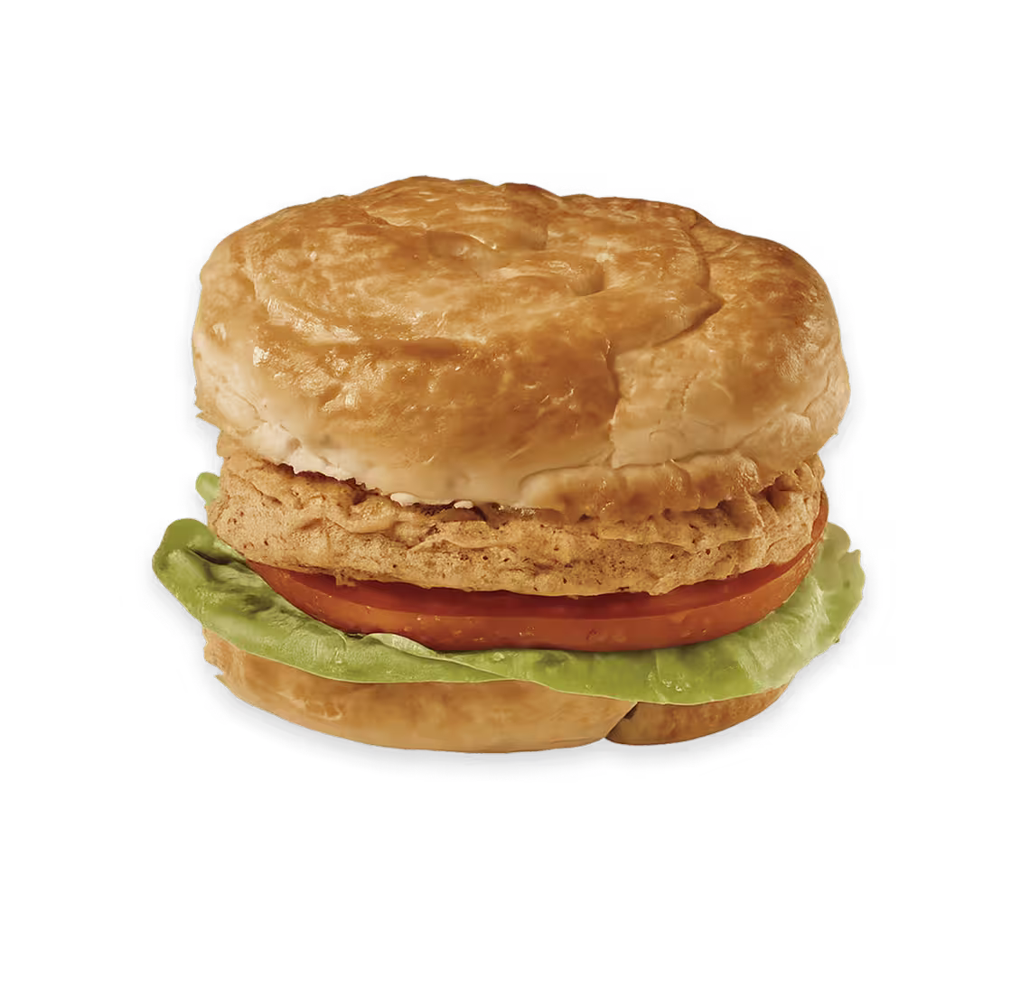 Skinny Butcher Crazy Crispy® Chicken & Croissant Sandwich Prepared