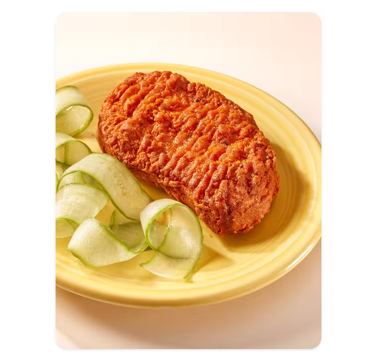 Skinny Butcher Crazy Crispy® Spicy Chicken Breast Patties Prepared